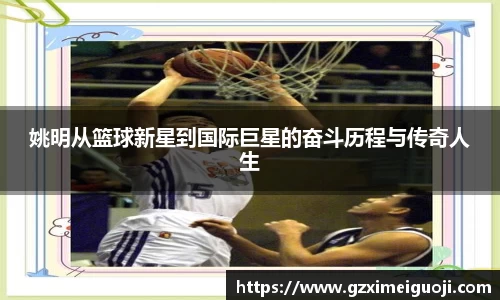 姚明从篮球新星到国际巨星的奋斗历程与传奇人生